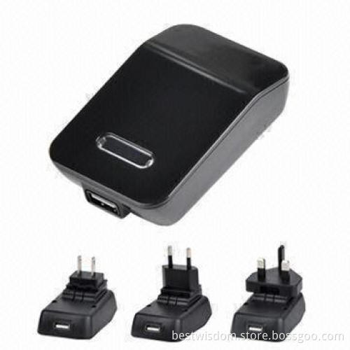USB Mobile Chargers with 5V DC Output Voltage and 0.15 to 2A Charging Rate